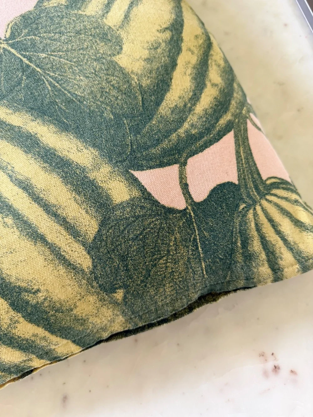 Ikea PARKSALLAT Cushion Covers, Watermelon Print in 100 % cotton, Set of 2
